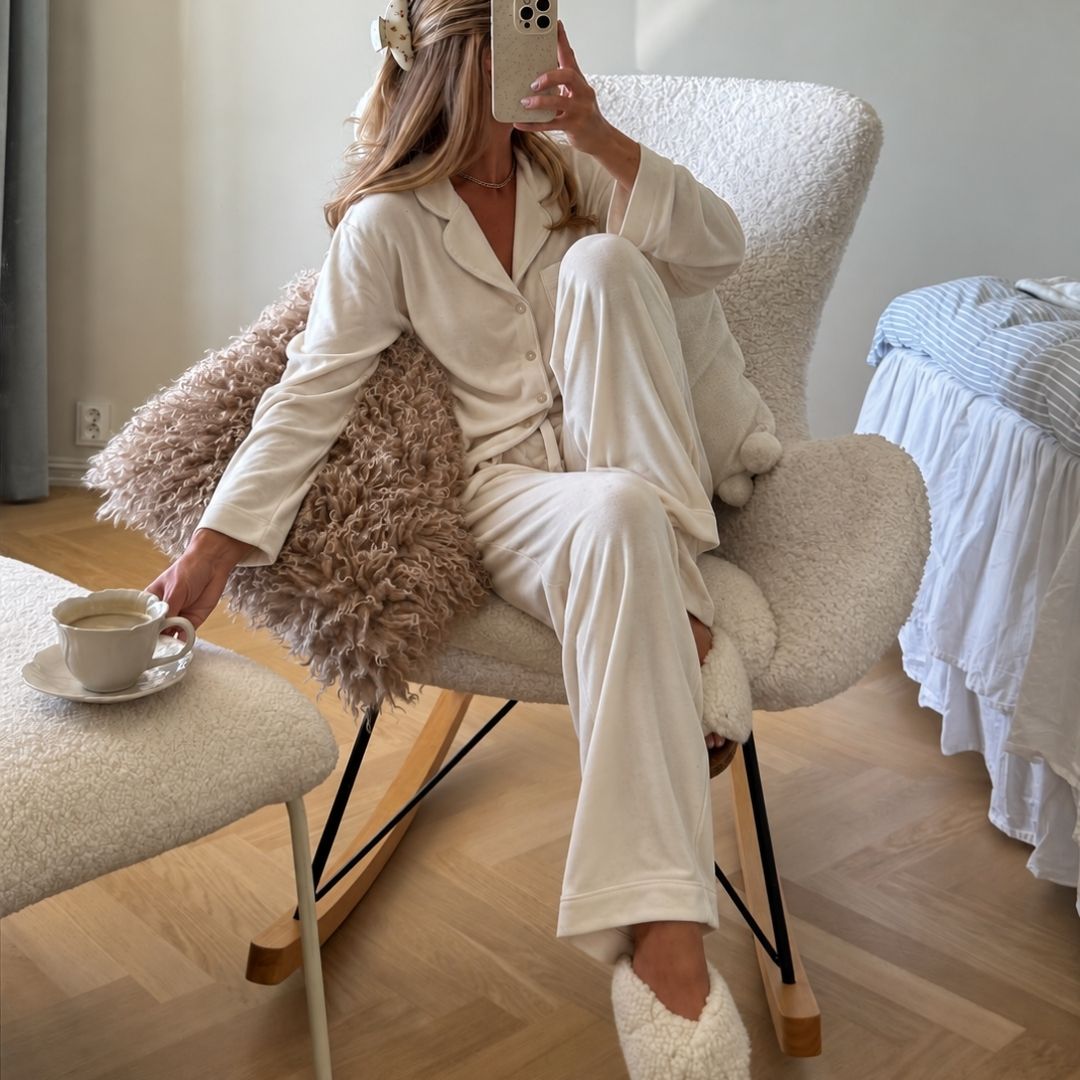Light Beige Cozy Pajama