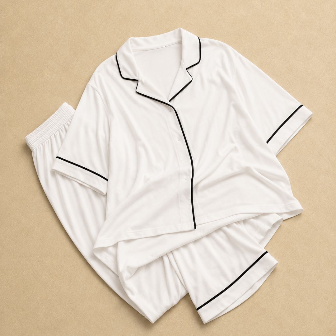 White Midnight Oversize Set