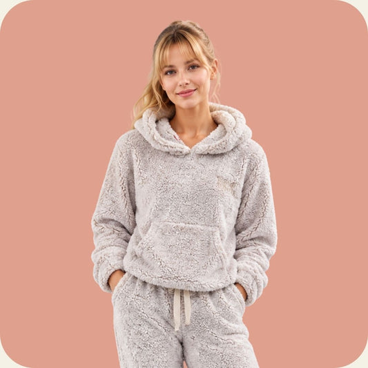 Wini Gray Cozy Pajama