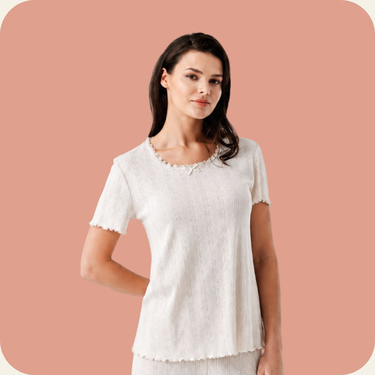 Beige Cotton Set