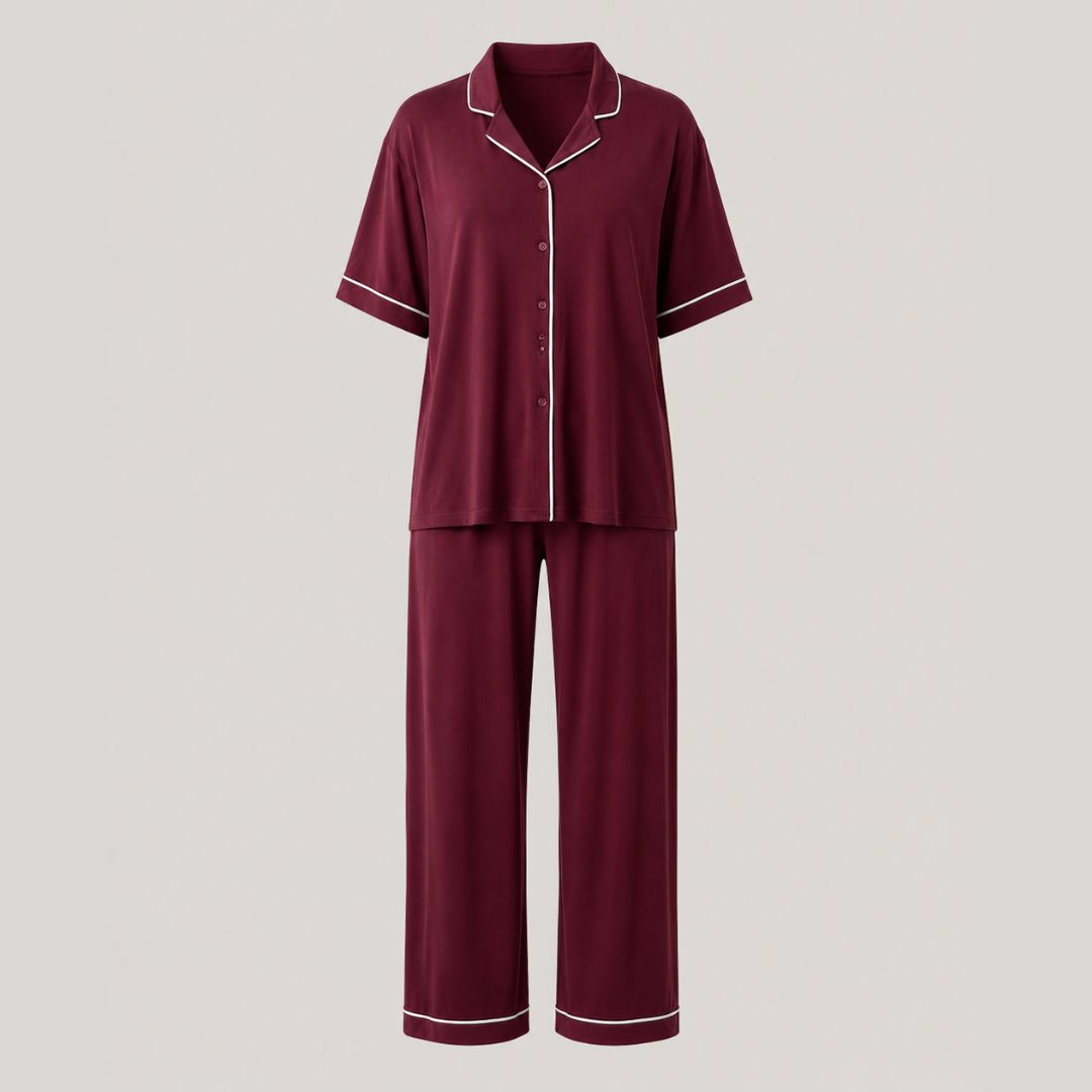 Burgundy Midnight Oversize Set